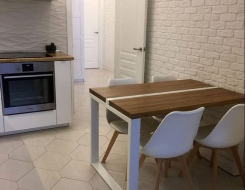 ремонт кухни камнем